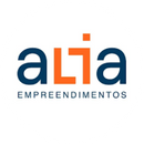 Logo da Alia Empreendimentos, empresa que confiou na Romilson Carpintaria