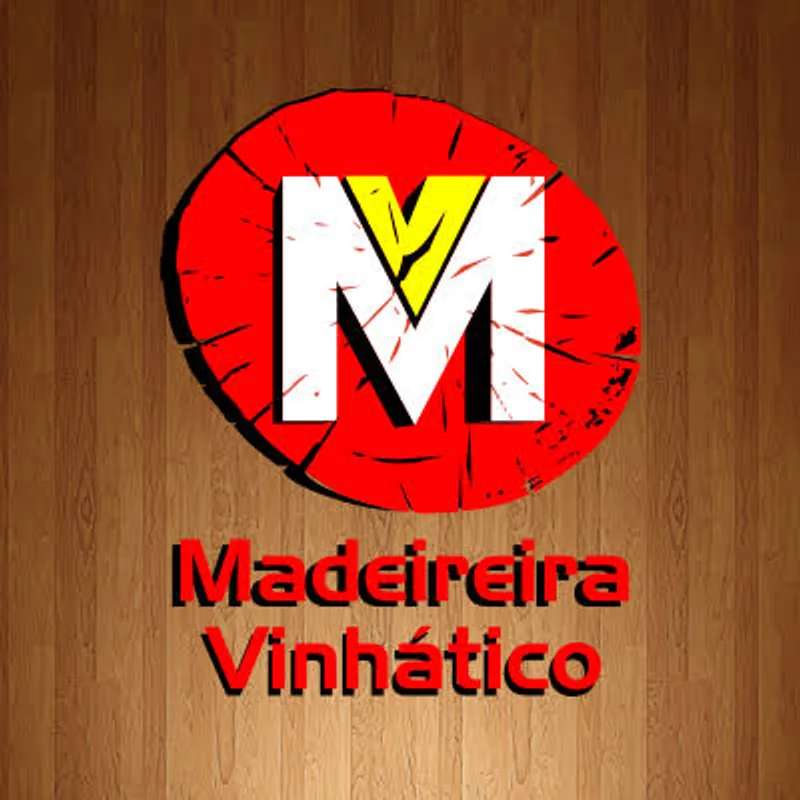Logo da Madeireira Vinhático, parceira da Romilson Carpintaria