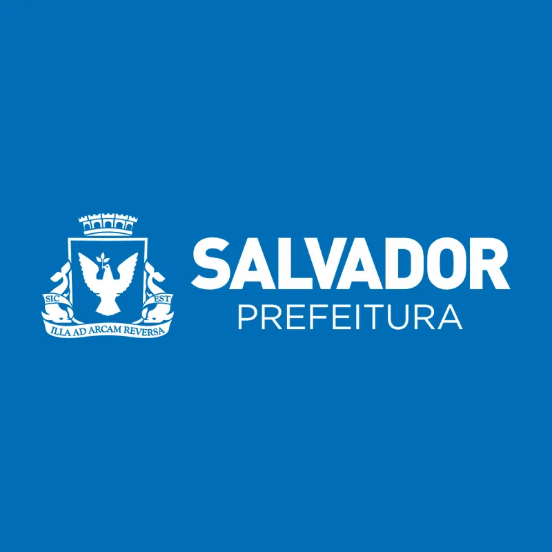 Logo da Prefeitura de Salvador, instituição que confiou na Romilson Carpintaria